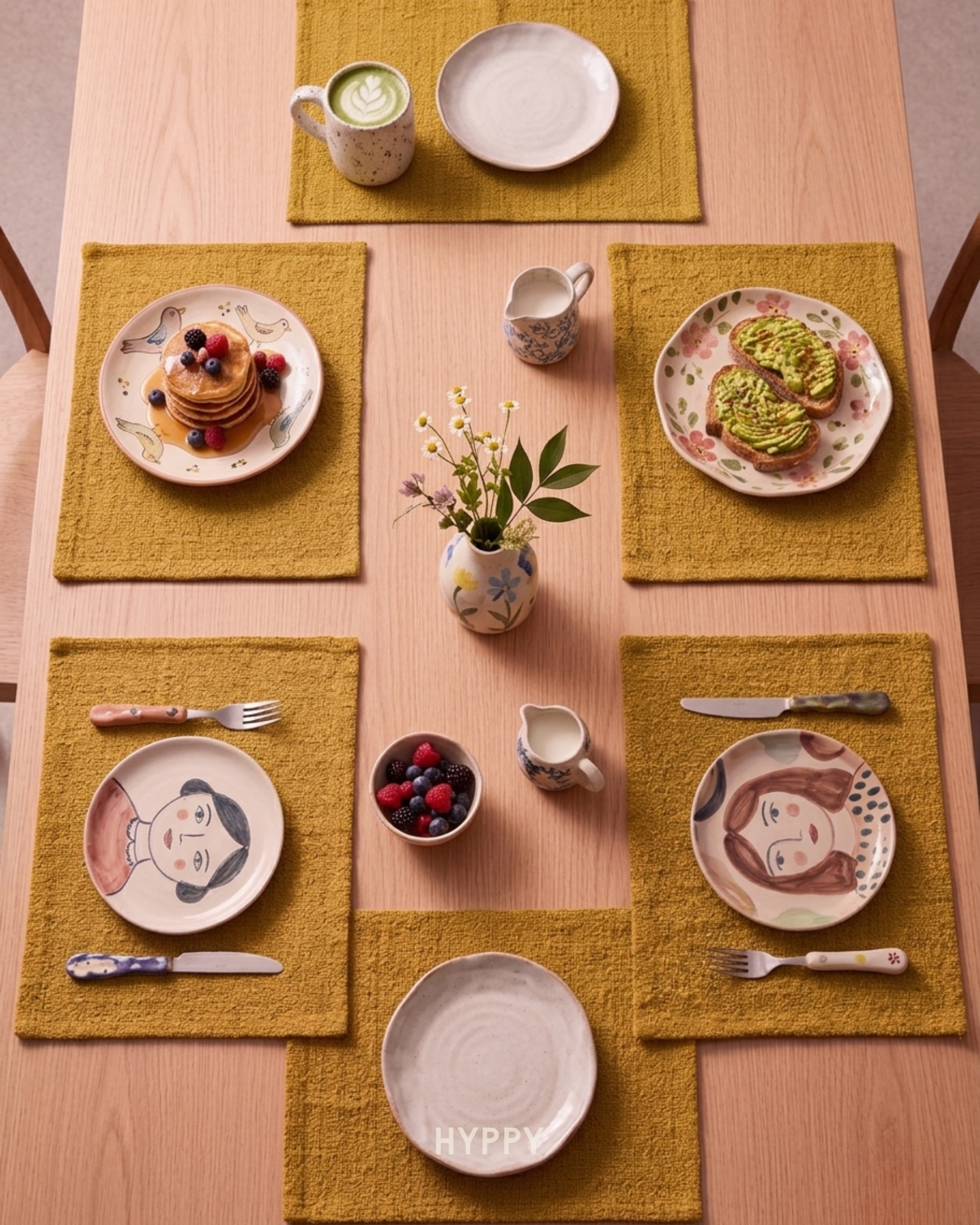 Golden Hour Textured Placemats