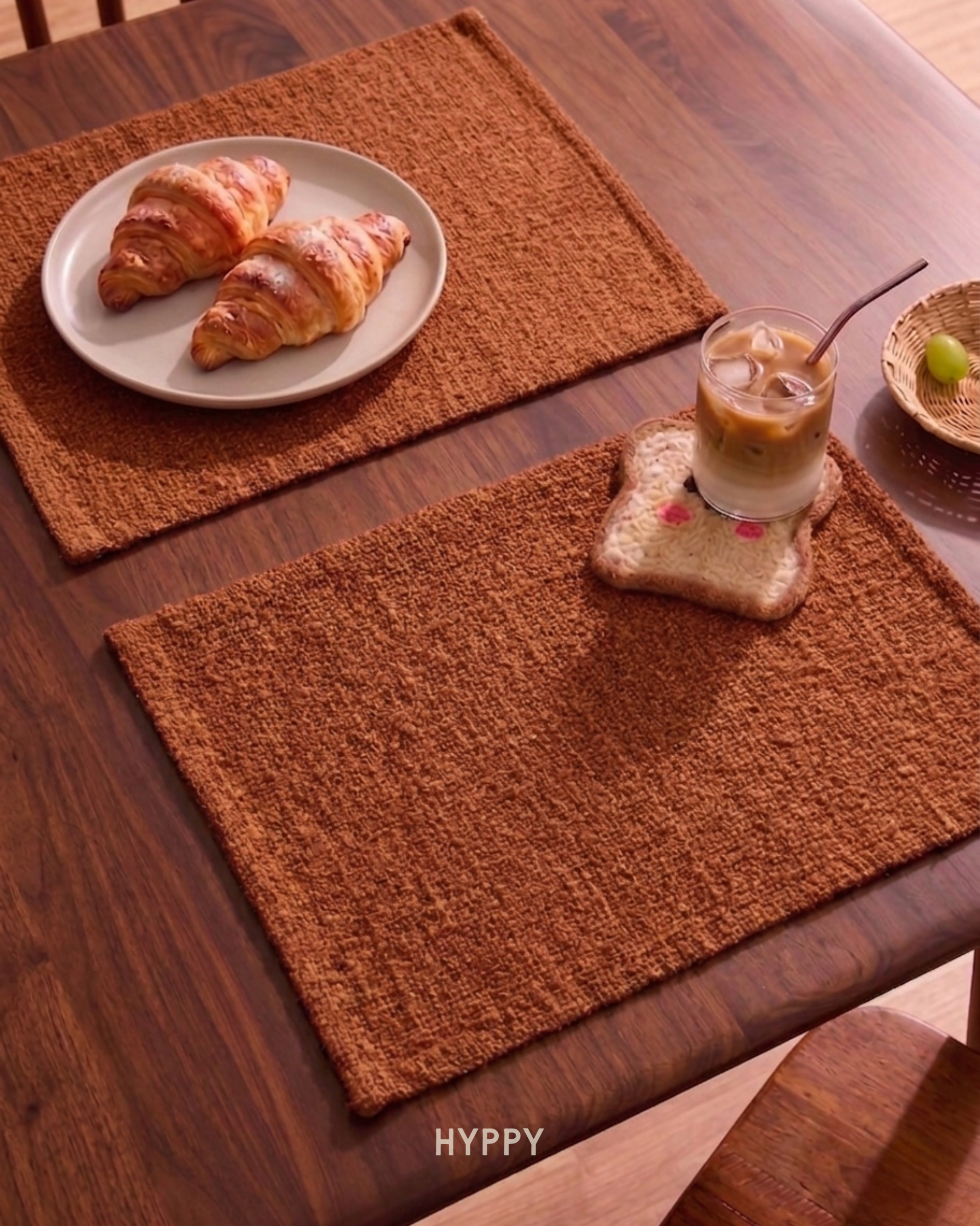 Cinnamon Textured Placemats