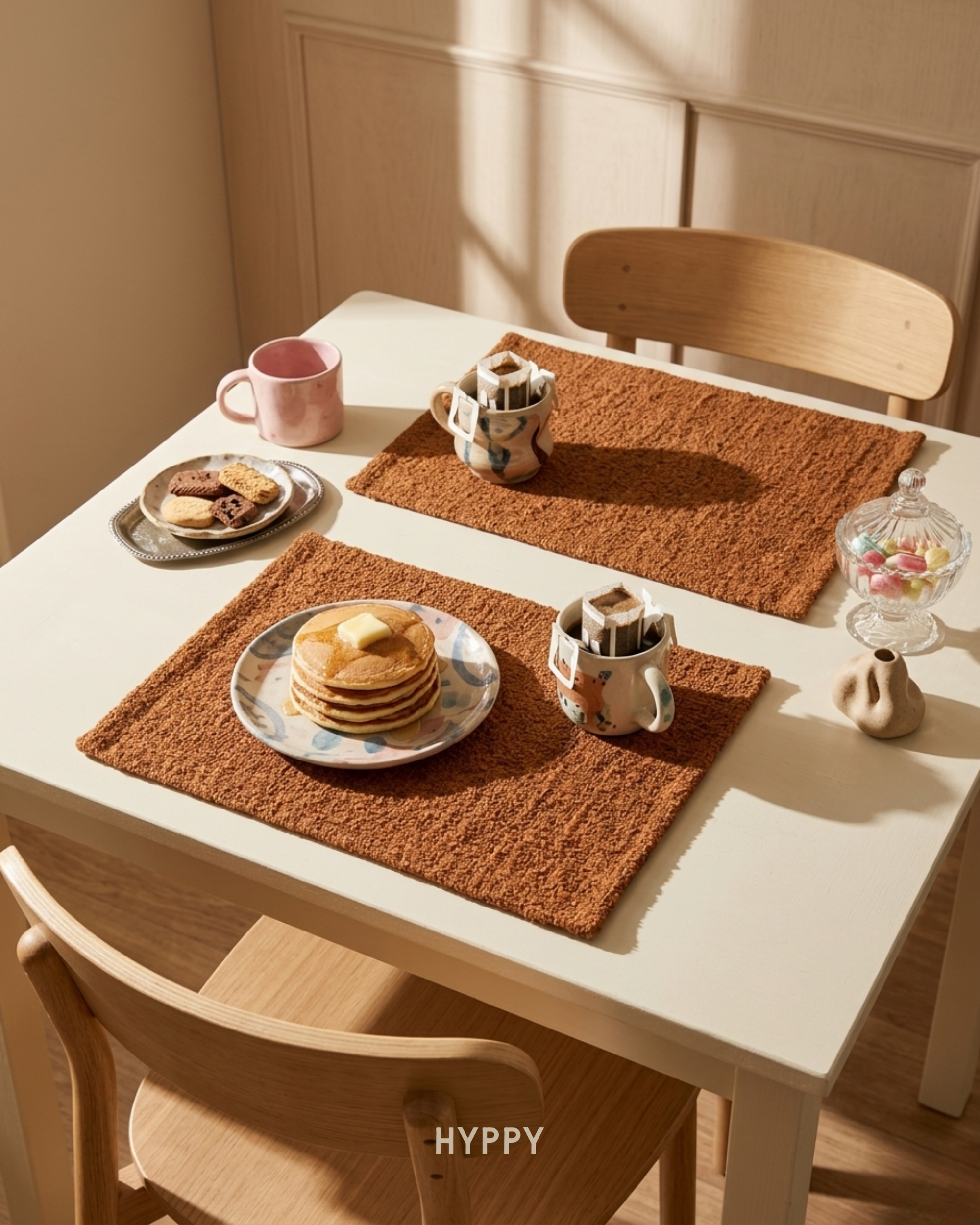 Cinnamon Textured Placemats
