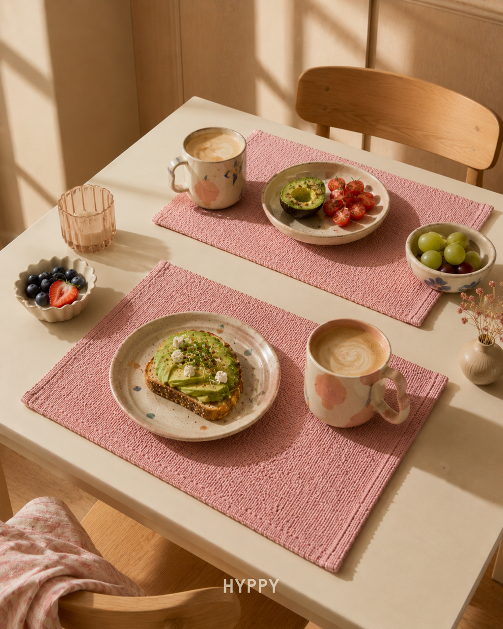 Rosewood Textured Placemats