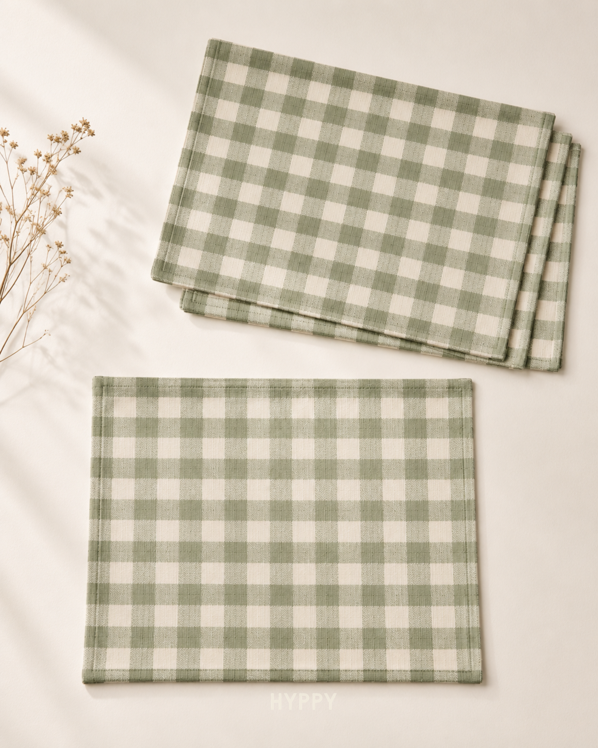 Lush Gingham Placemats