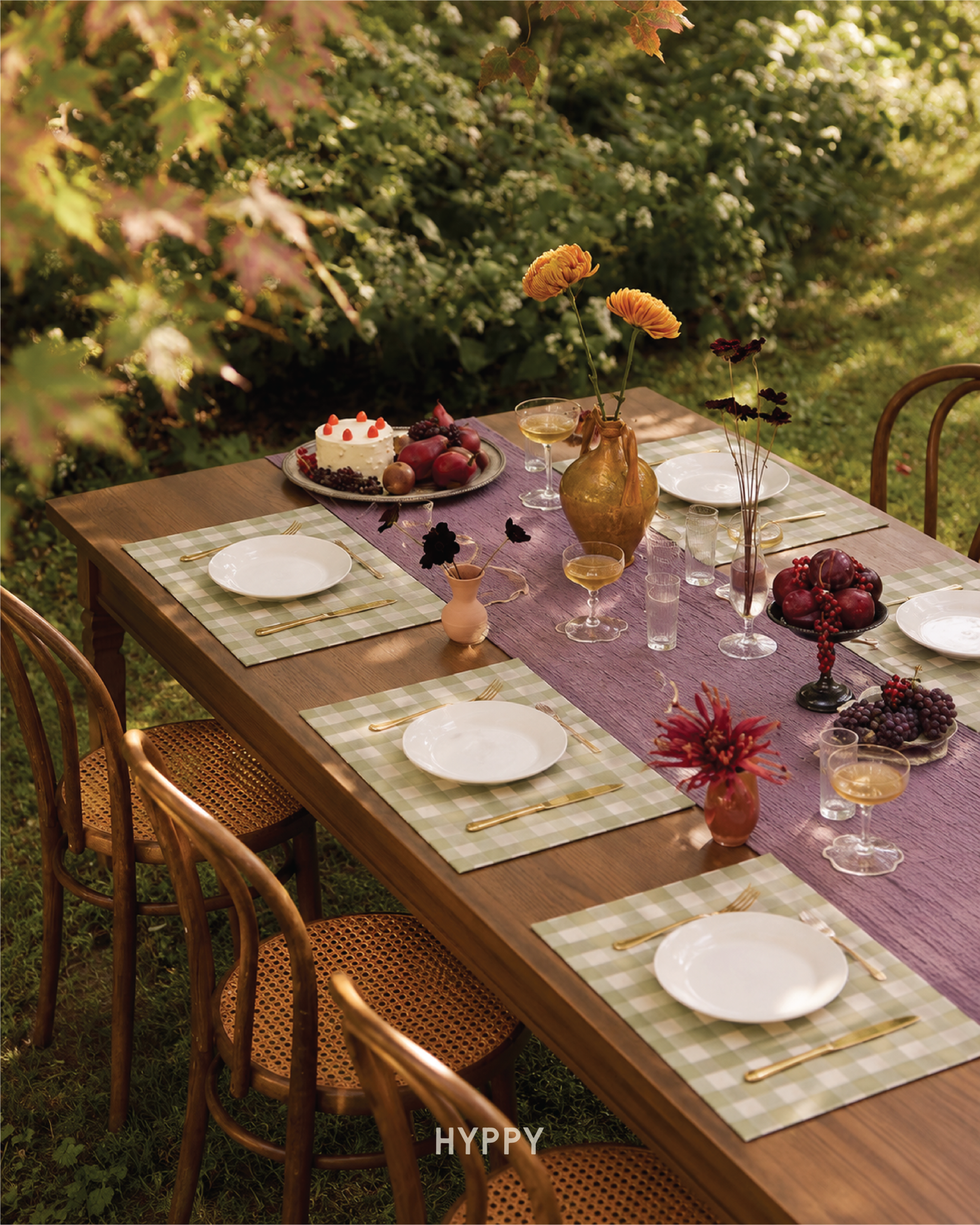 Lush Gingham Placemats