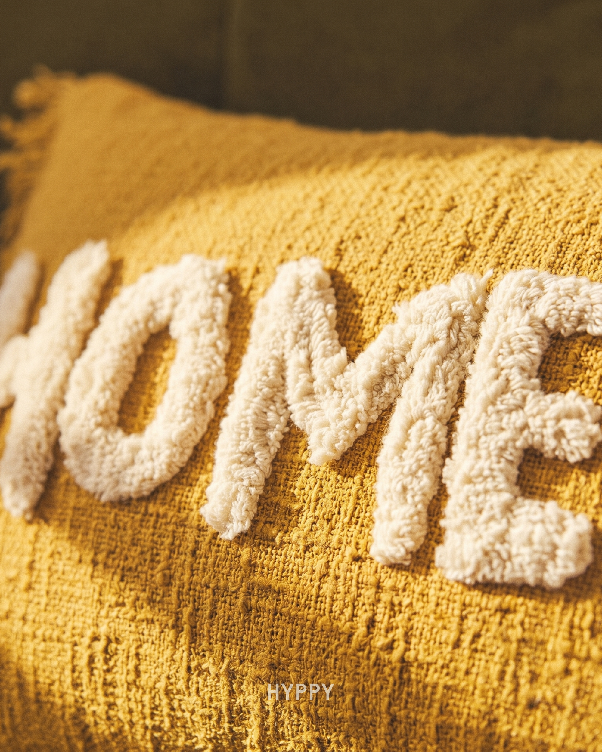 Feels Like Home Tufted Cushion Cover