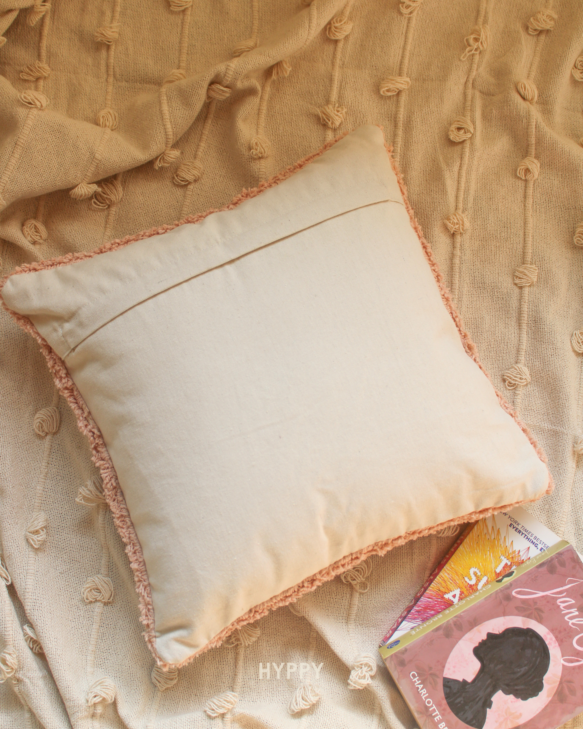 All Hearts Tufted Cushion Cover