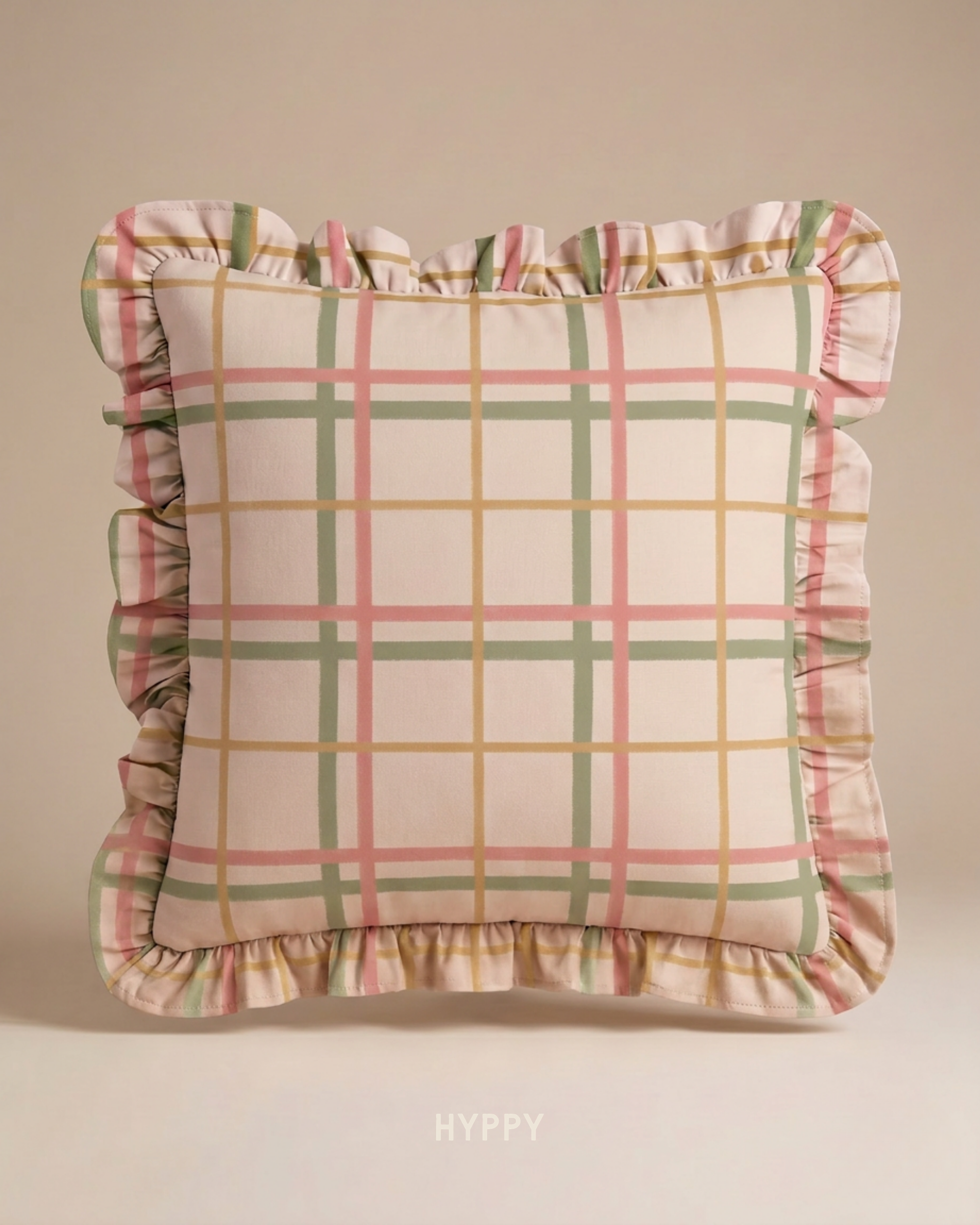 Picnic Ruffle Cushion Cover