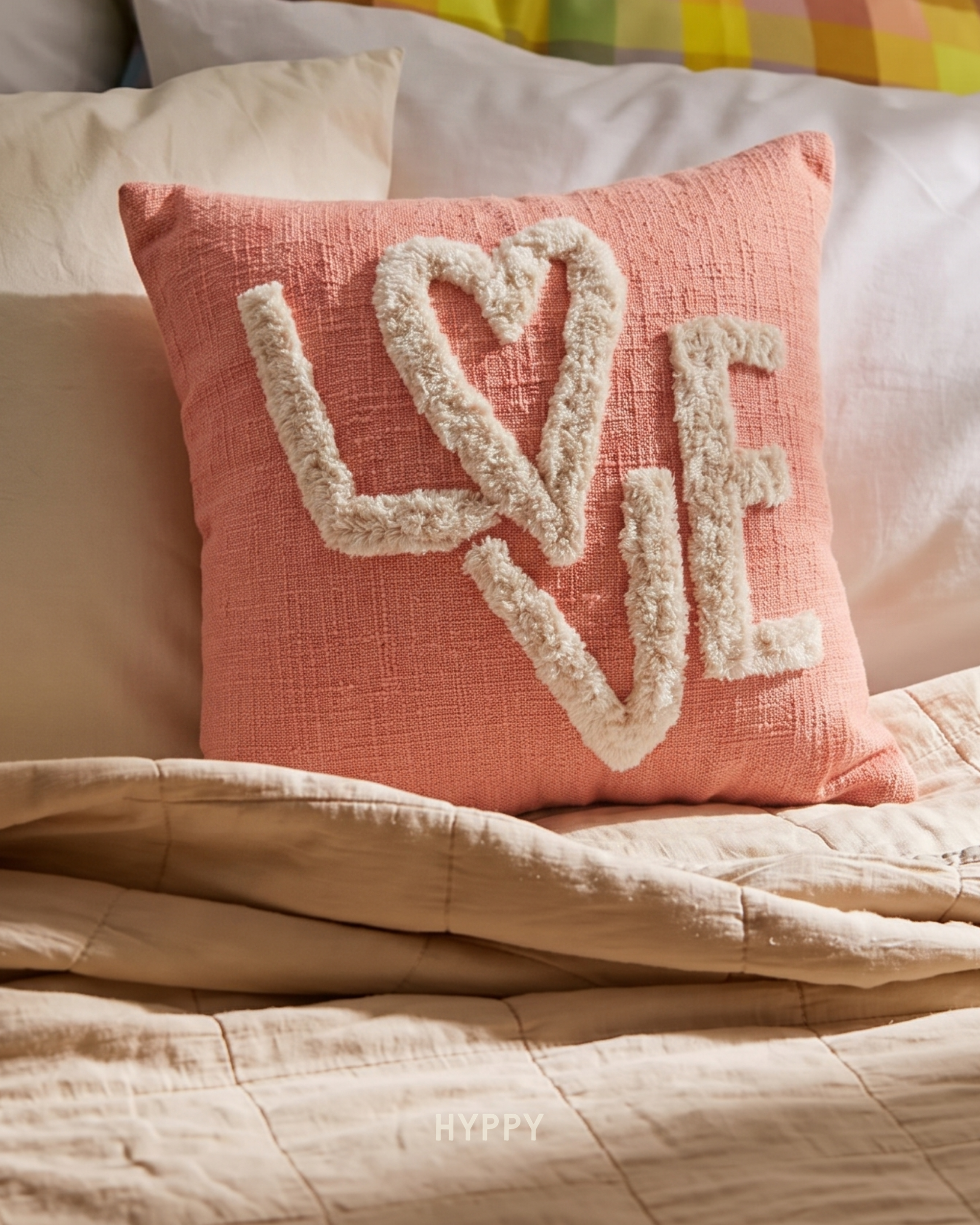 Love Always Tufted Cushion Cover
