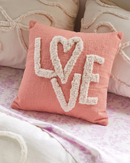 Love Always Tufted Cushion Cover