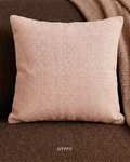Soft Blush Textured Cushion Cover
