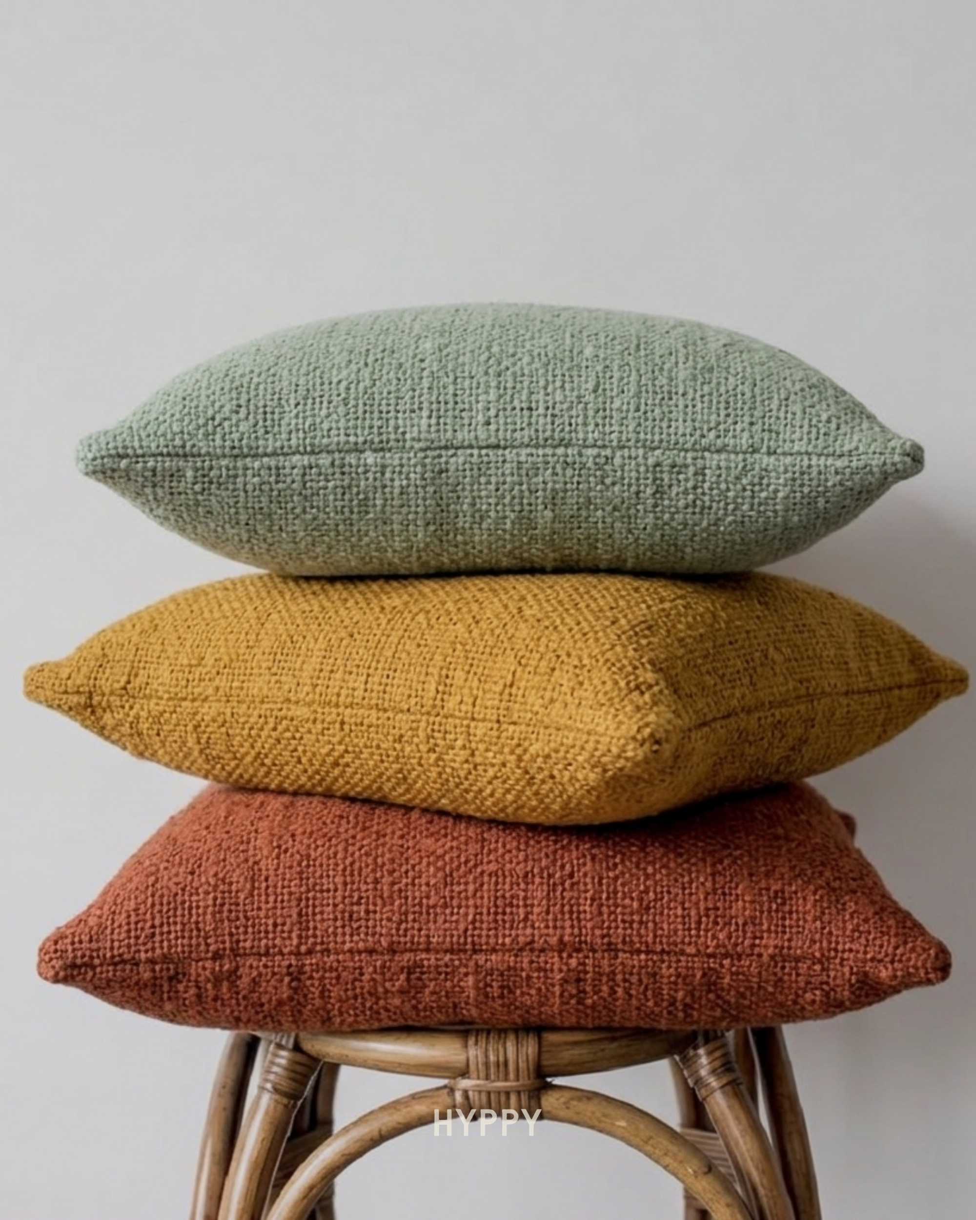 Soft Blush Textured Cushion Cover
