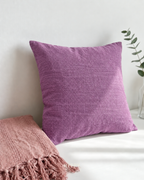 Dusty Lilac Textured Cushion Cover