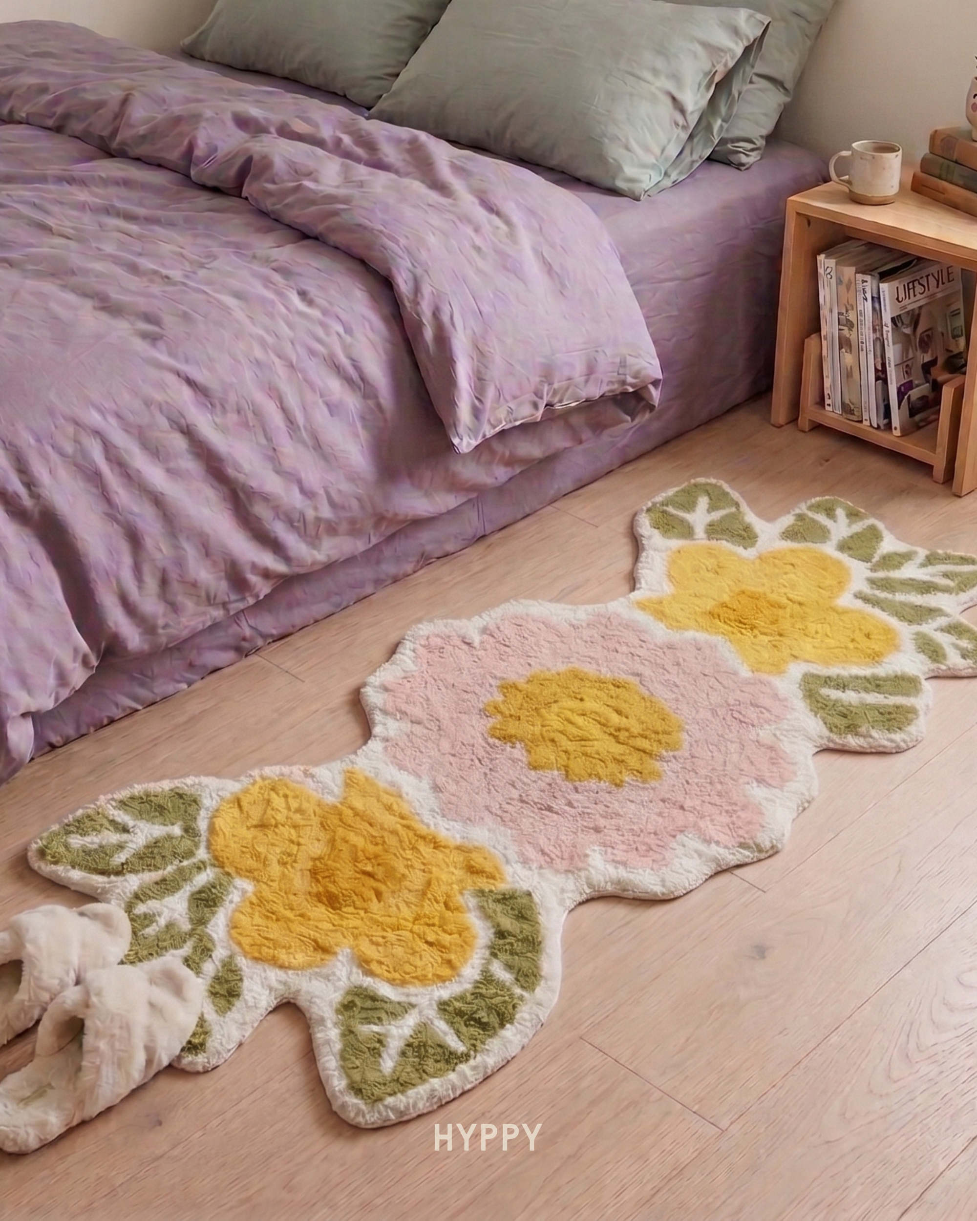 Daisy Days Tufted Runner