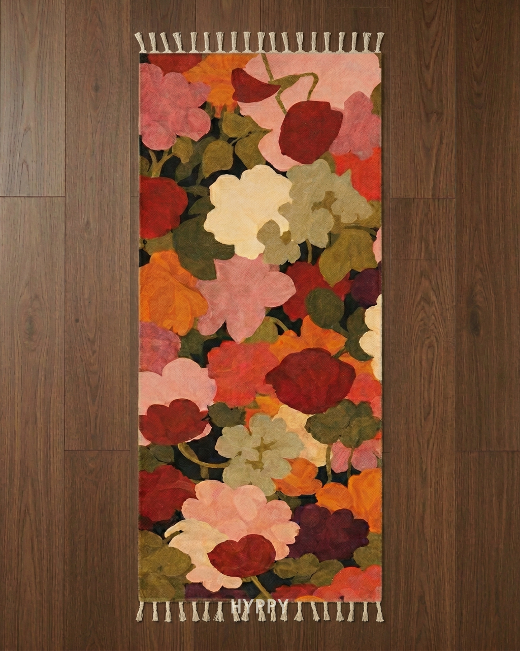 Full Bloom Chenille Runner