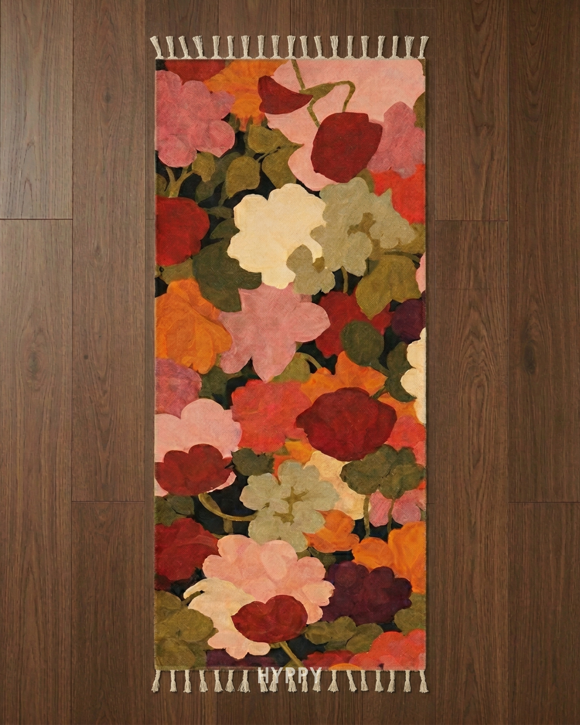 Full Bloom Chenille Runner
