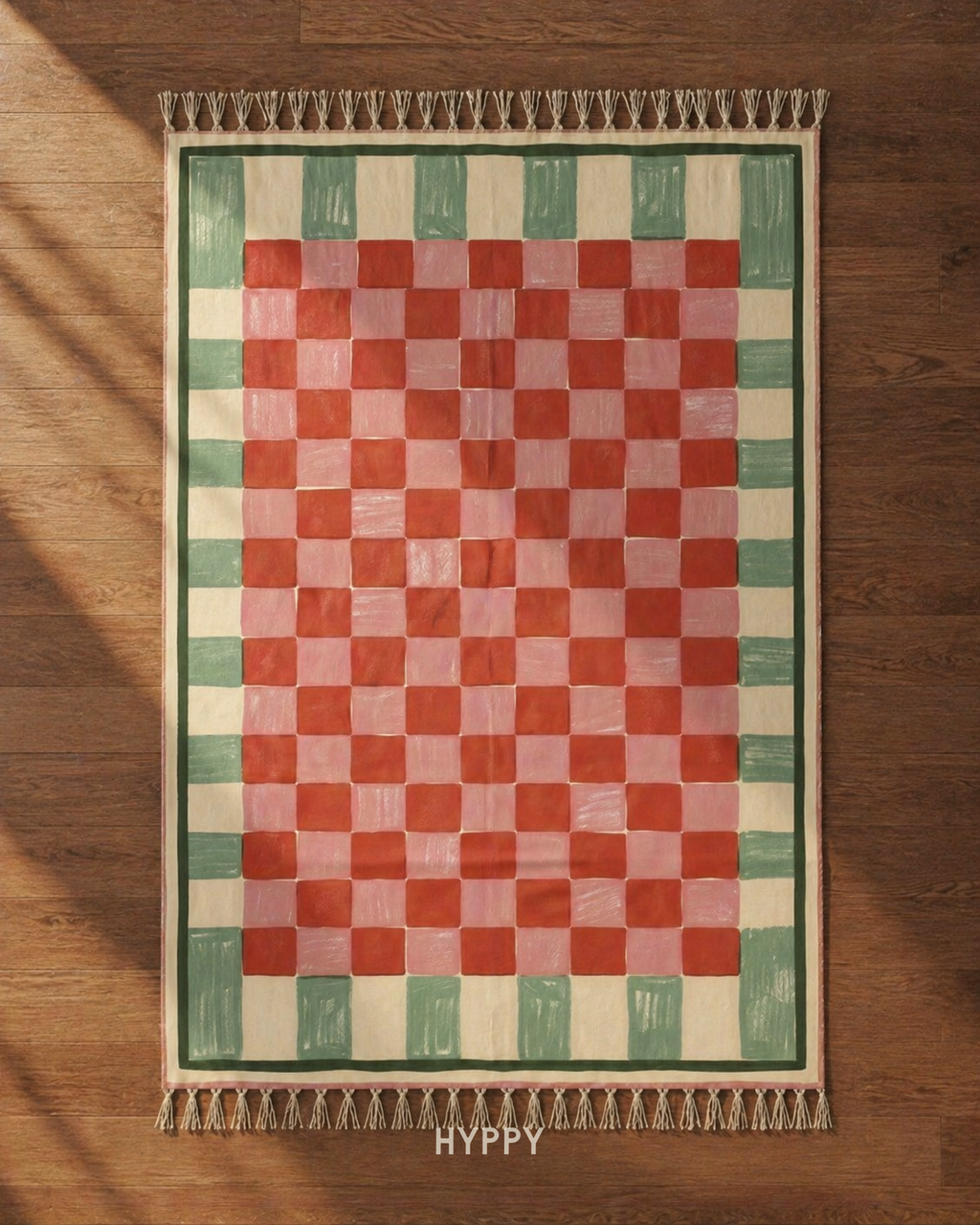 Dopamine Checks Chenille Rug