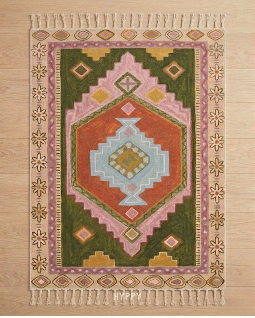 Bazaar Chenille Area Rug