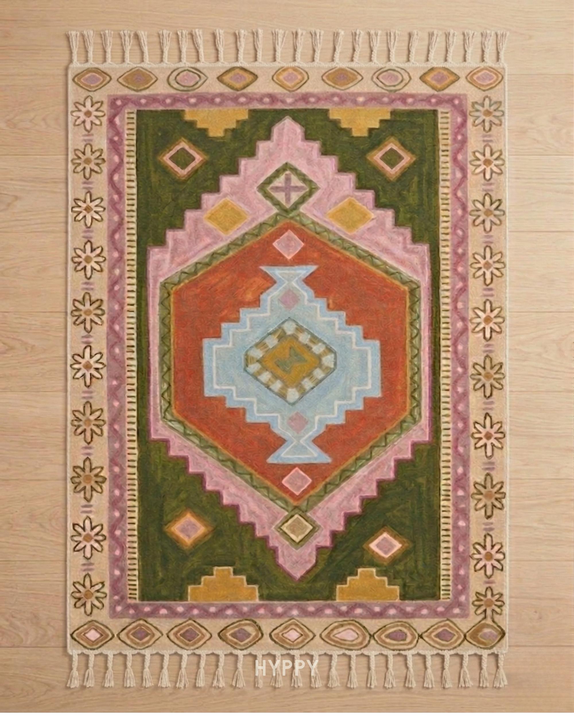 Bazaar Chenille Area Rug