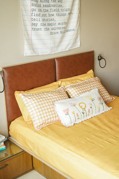 Mango Gingham Pillow Set  of 2