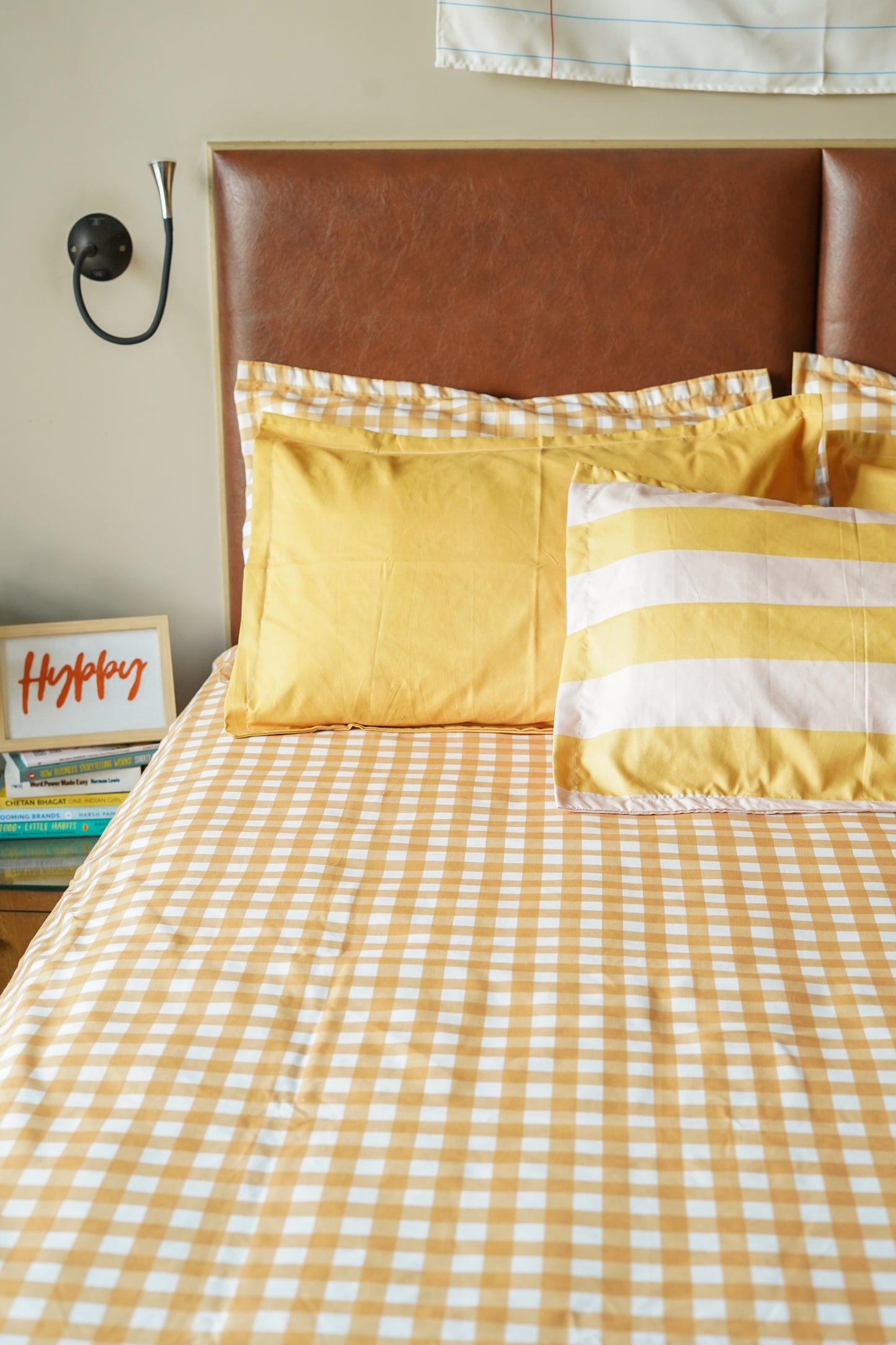 Mango Gingham Flatsheet