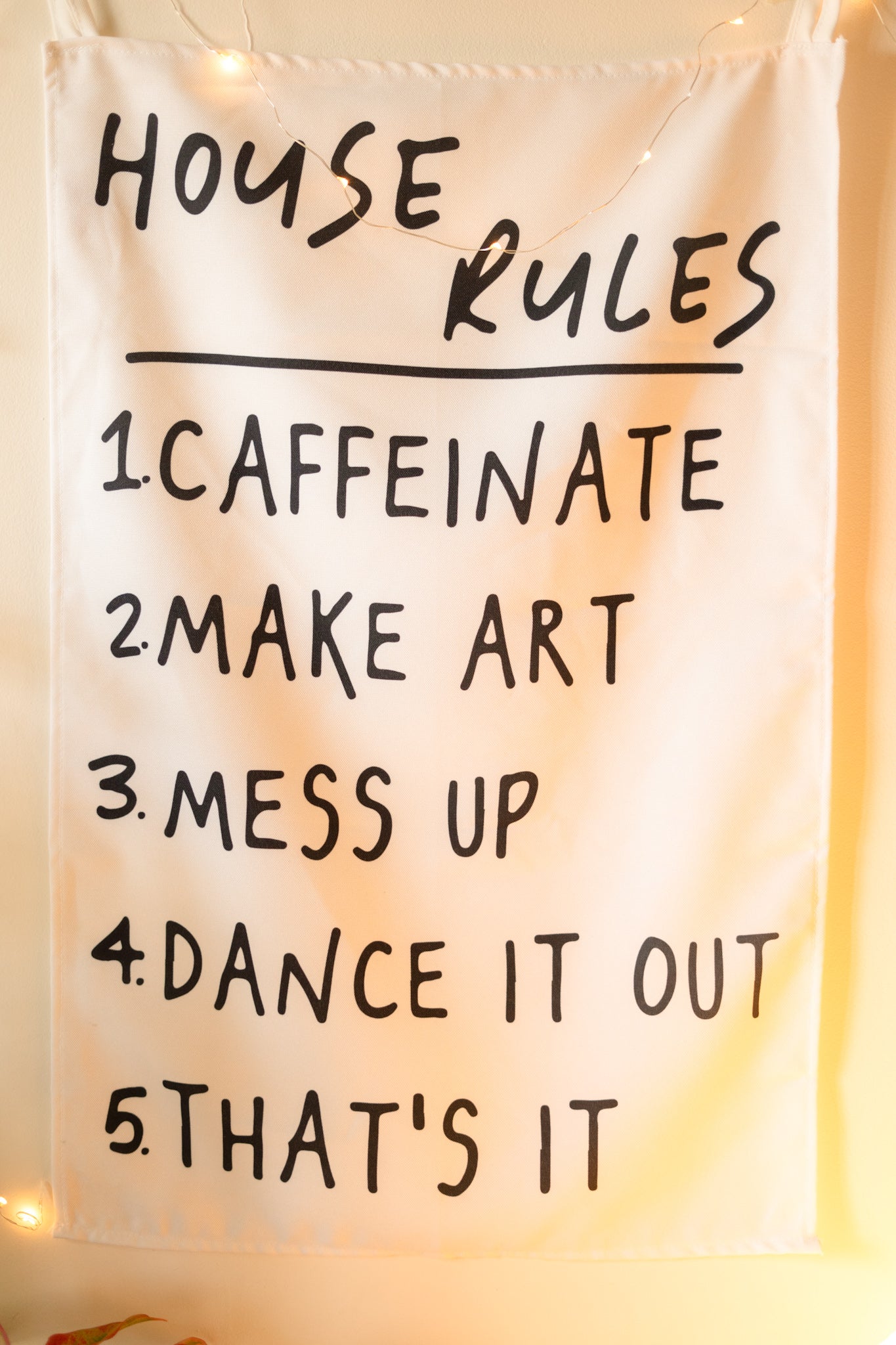 House Rules Tapestry