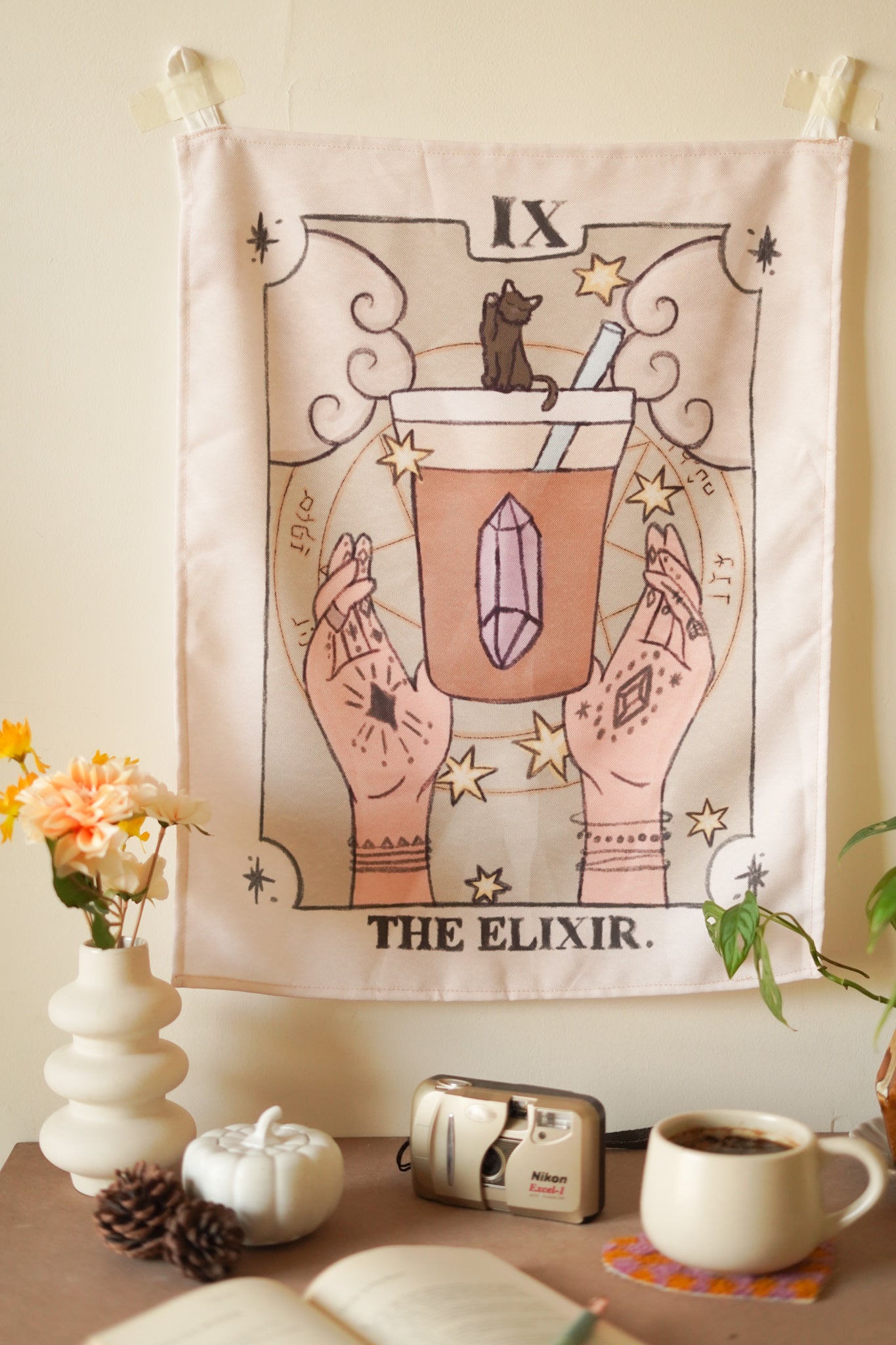 The coffee elixir tapestry