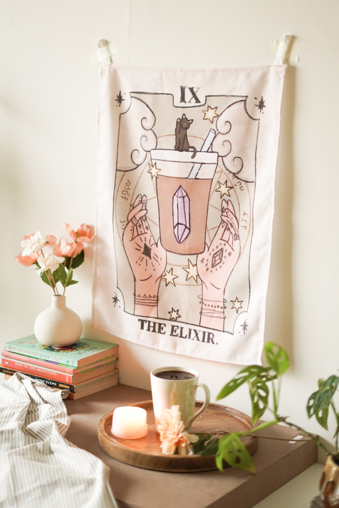 The coffee elixir tapestry