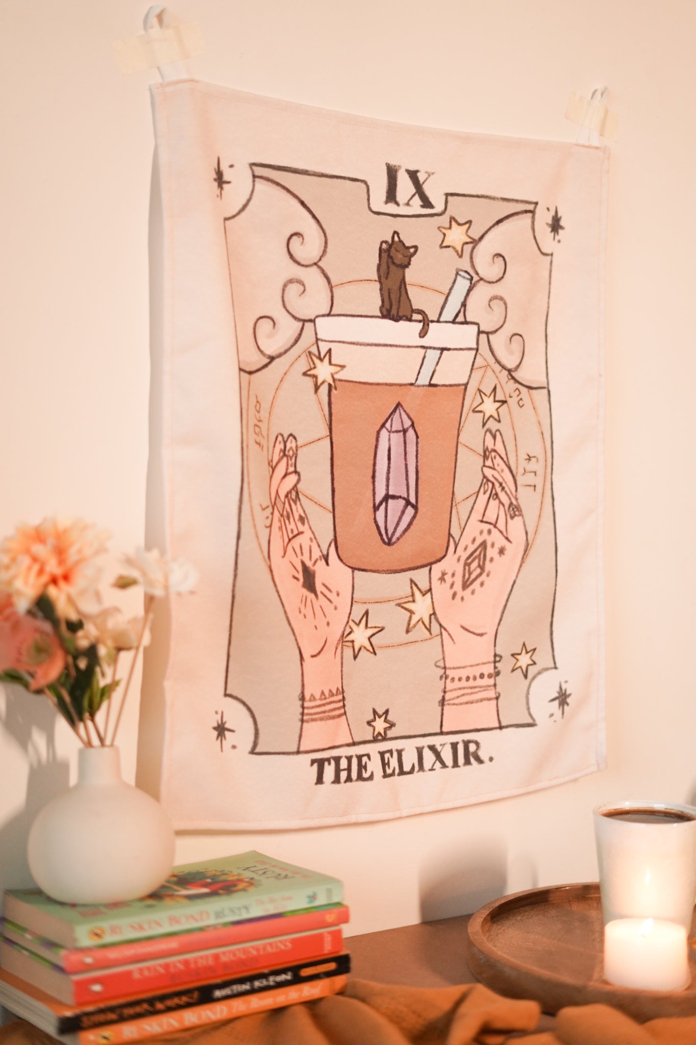 The coffee elixir tapestry