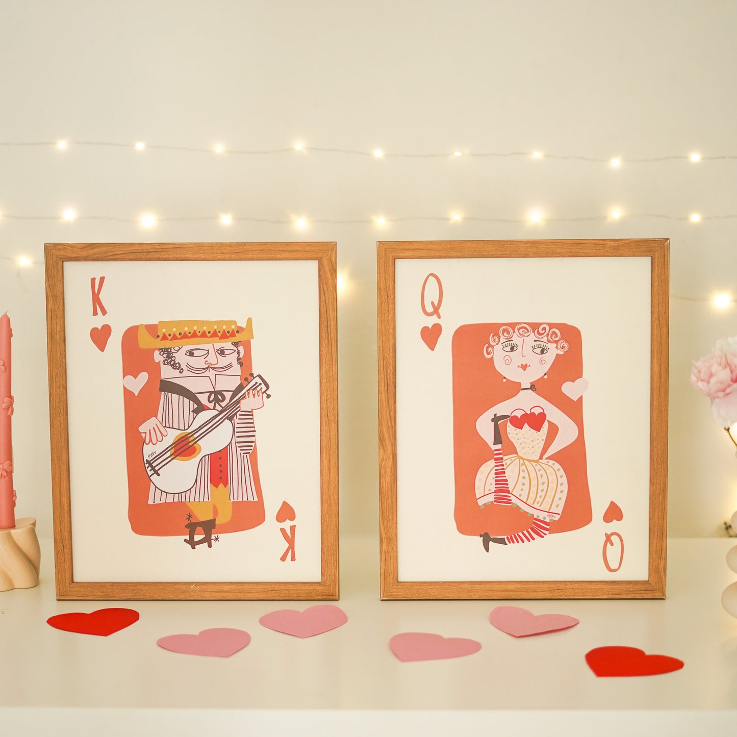 Queen of Hearts Print