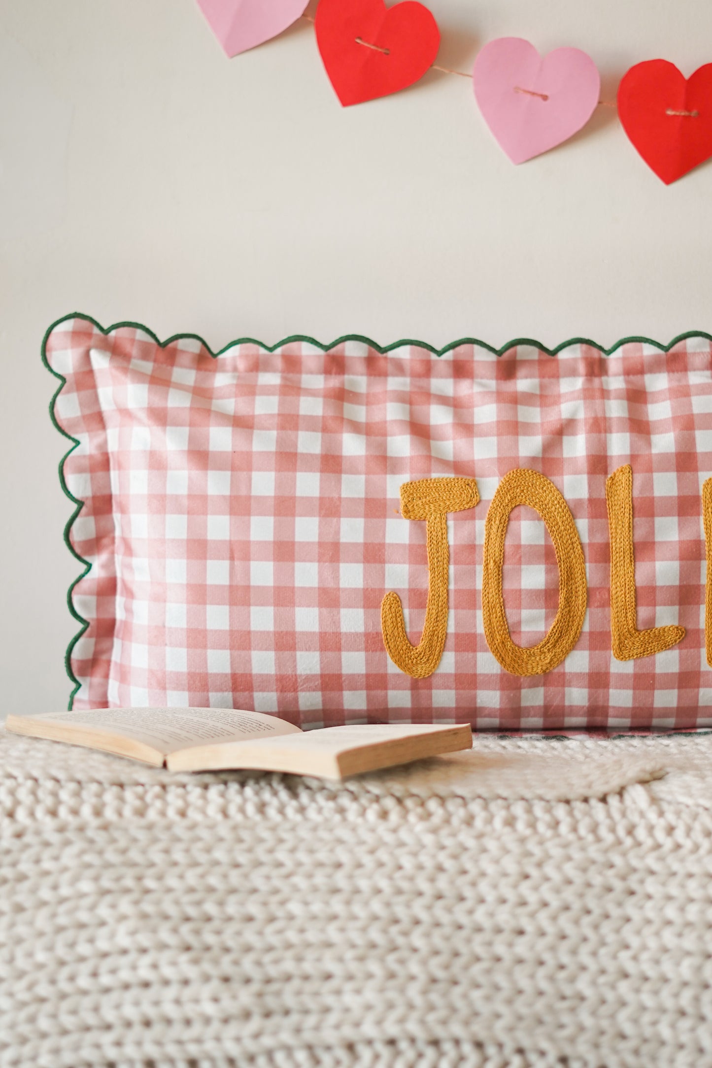 Jolly Velvet Pillow Cover