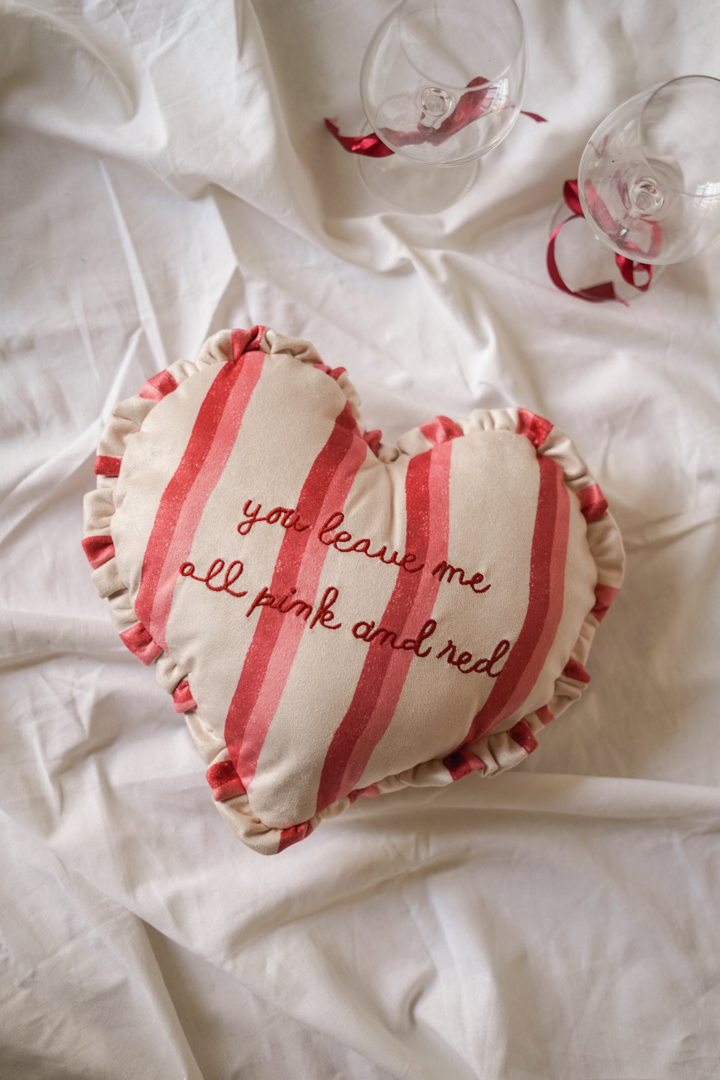 Confessions Heart Pillow