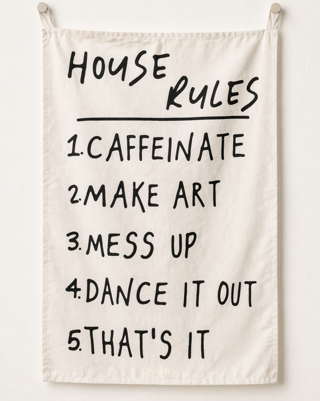 House Rules Tapestry