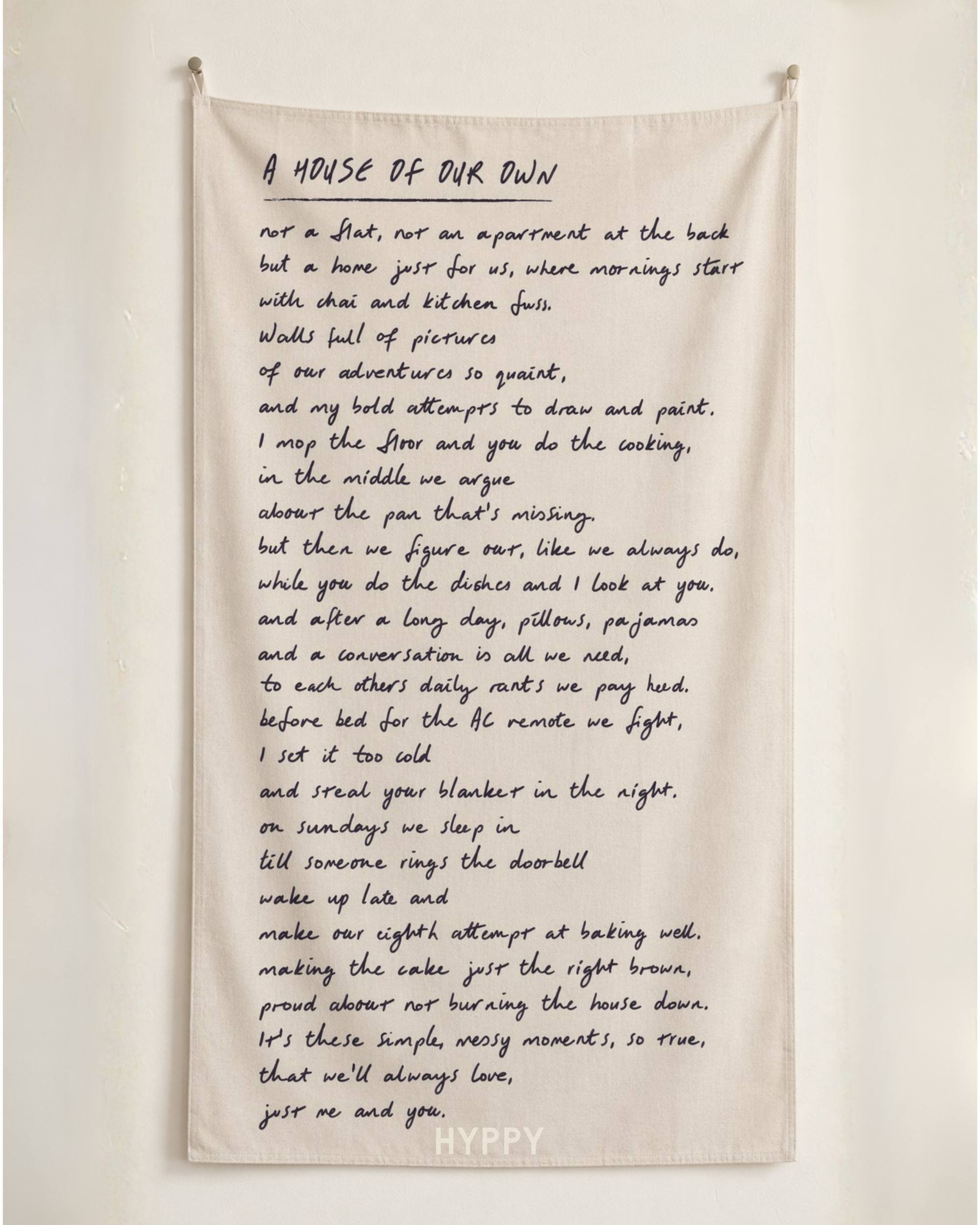 A House of Our Own Tapestry