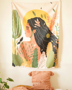 Gypsy Soul Tapestry — boho wall tapestry, handcrafted in India by Hyppy