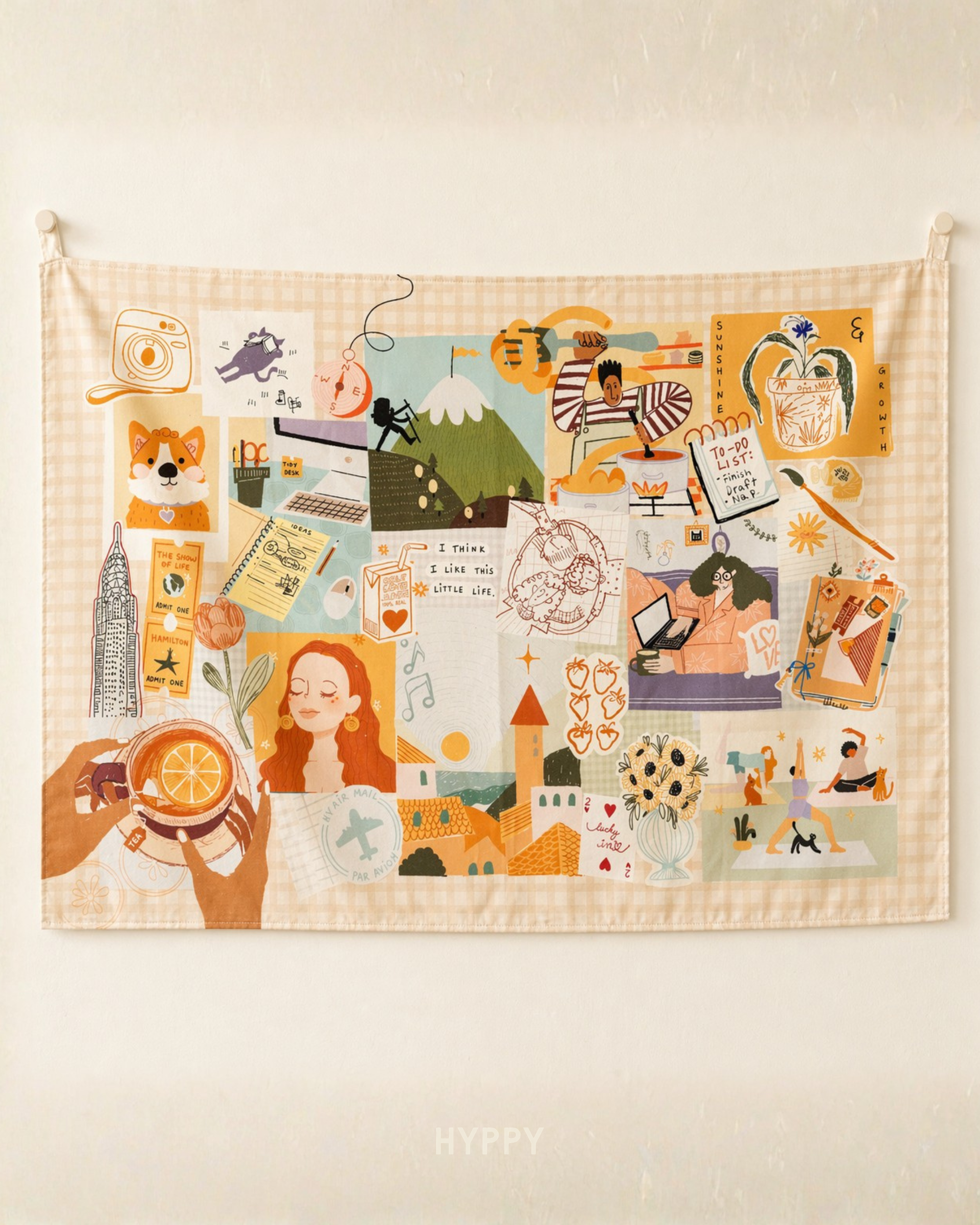 Vision Board Tapestry
