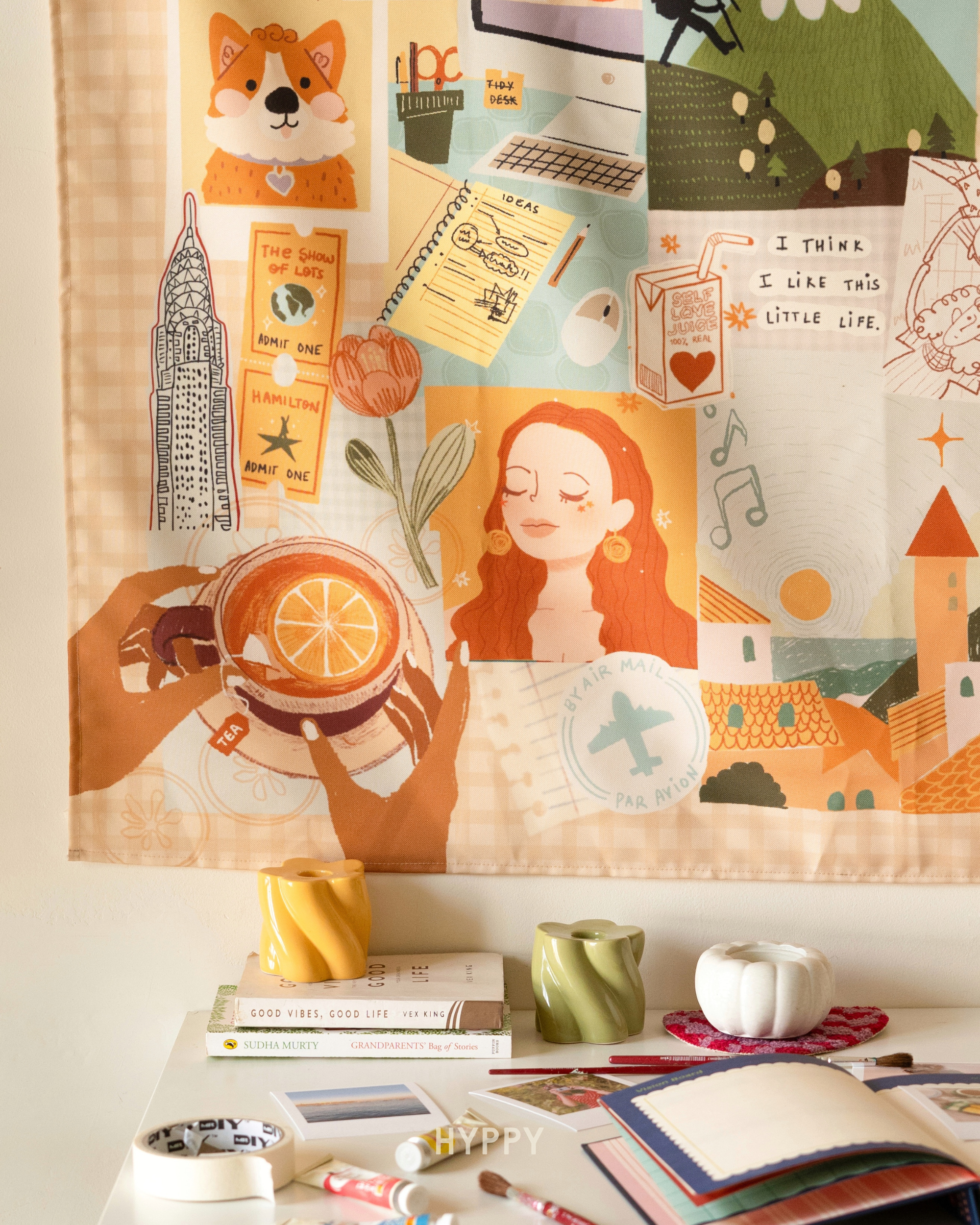Vision Board Tapestry