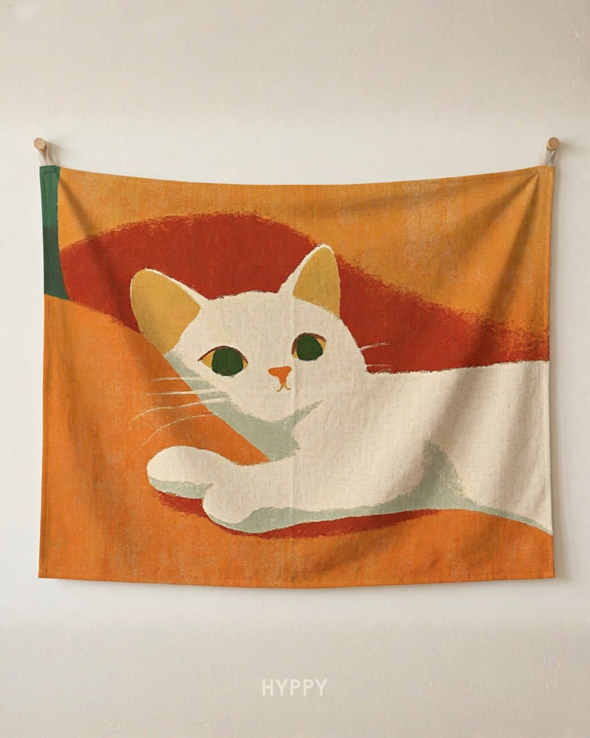 Sleepy Cat Tapestry