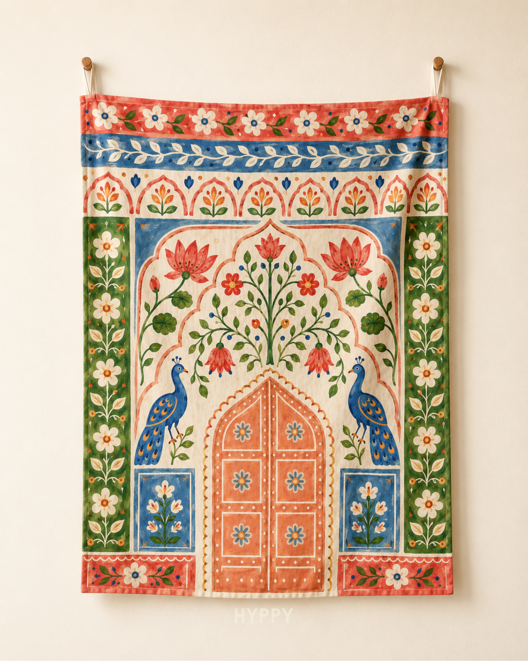 Gulmohar Garden Tapestry