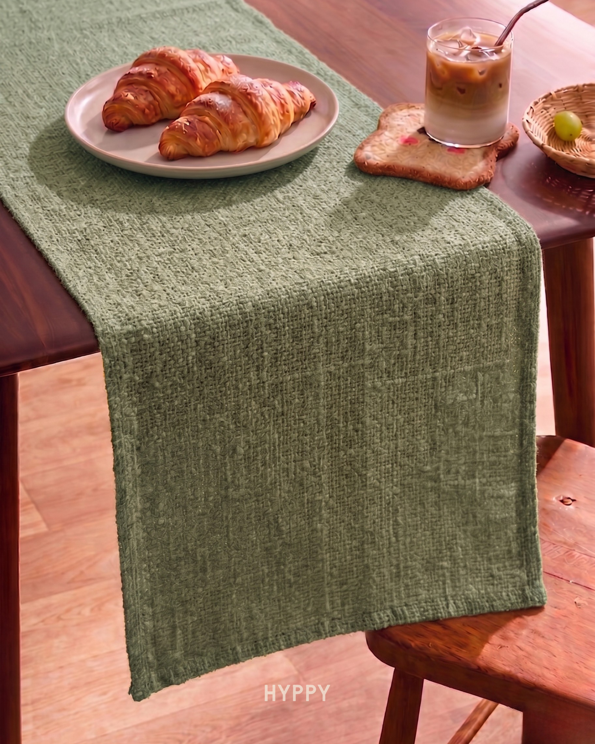 Matcha Textured Table Runner