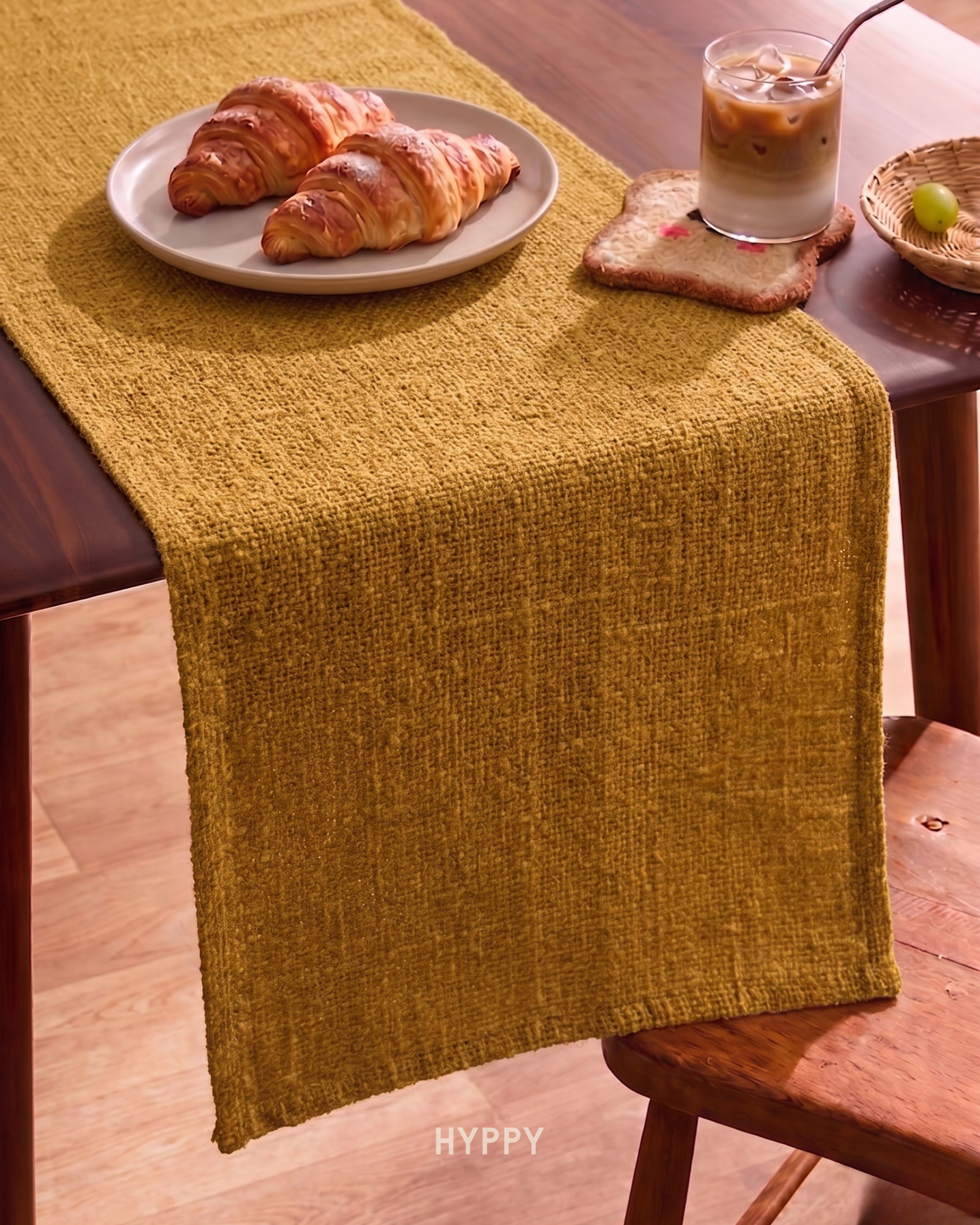 Golden Hour Textured Table Runner
