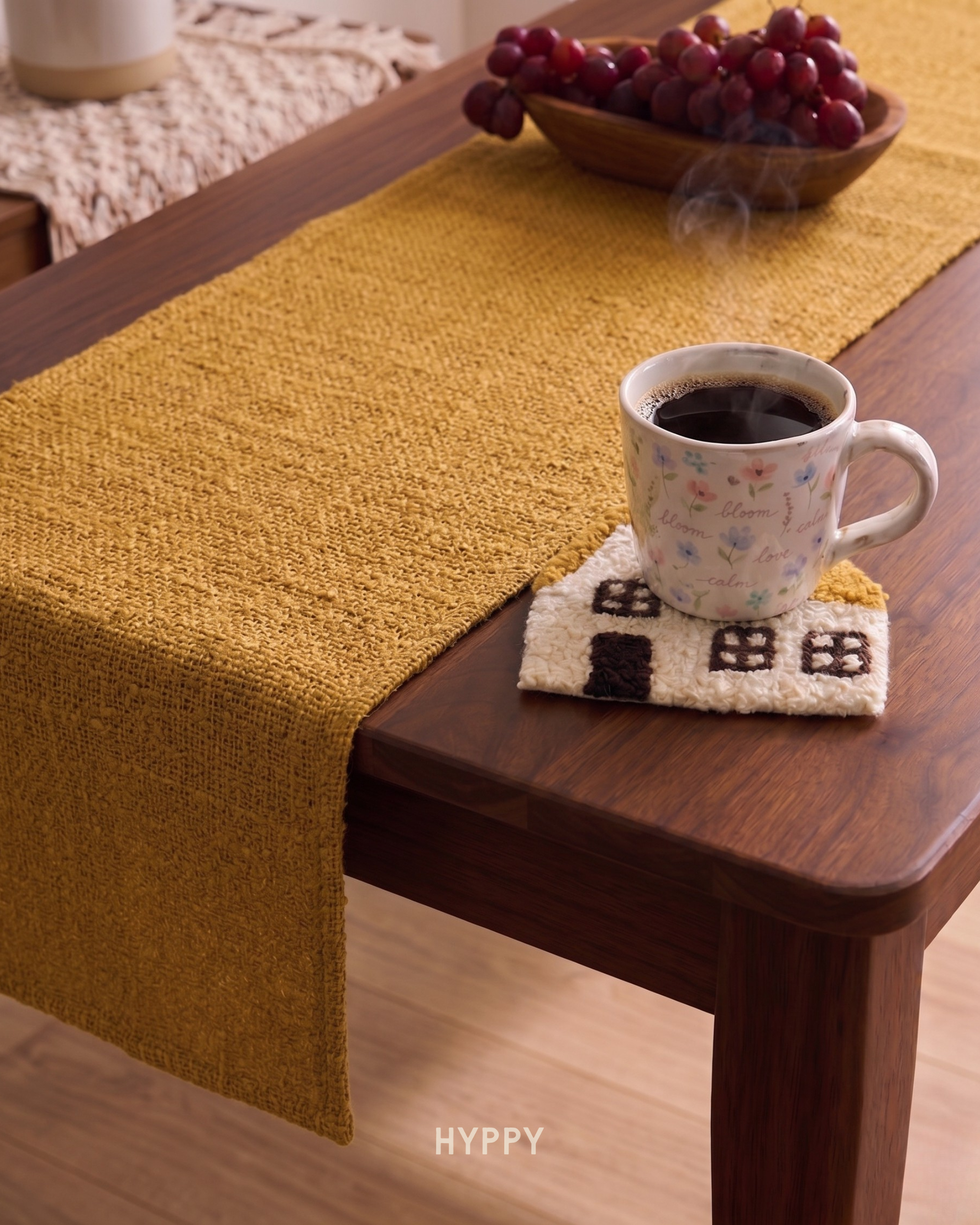 Golden Hour Textured Table Runner
