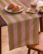 Sunday Afternoon Table Runner — boho table runner, handcrafted in India by Hyppy