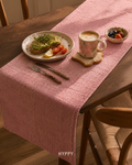 Rosewood Textured Table Runner