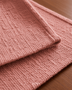 Rosewood Textured Table Runner — boho table runner, handcrafted in India by Hyppy