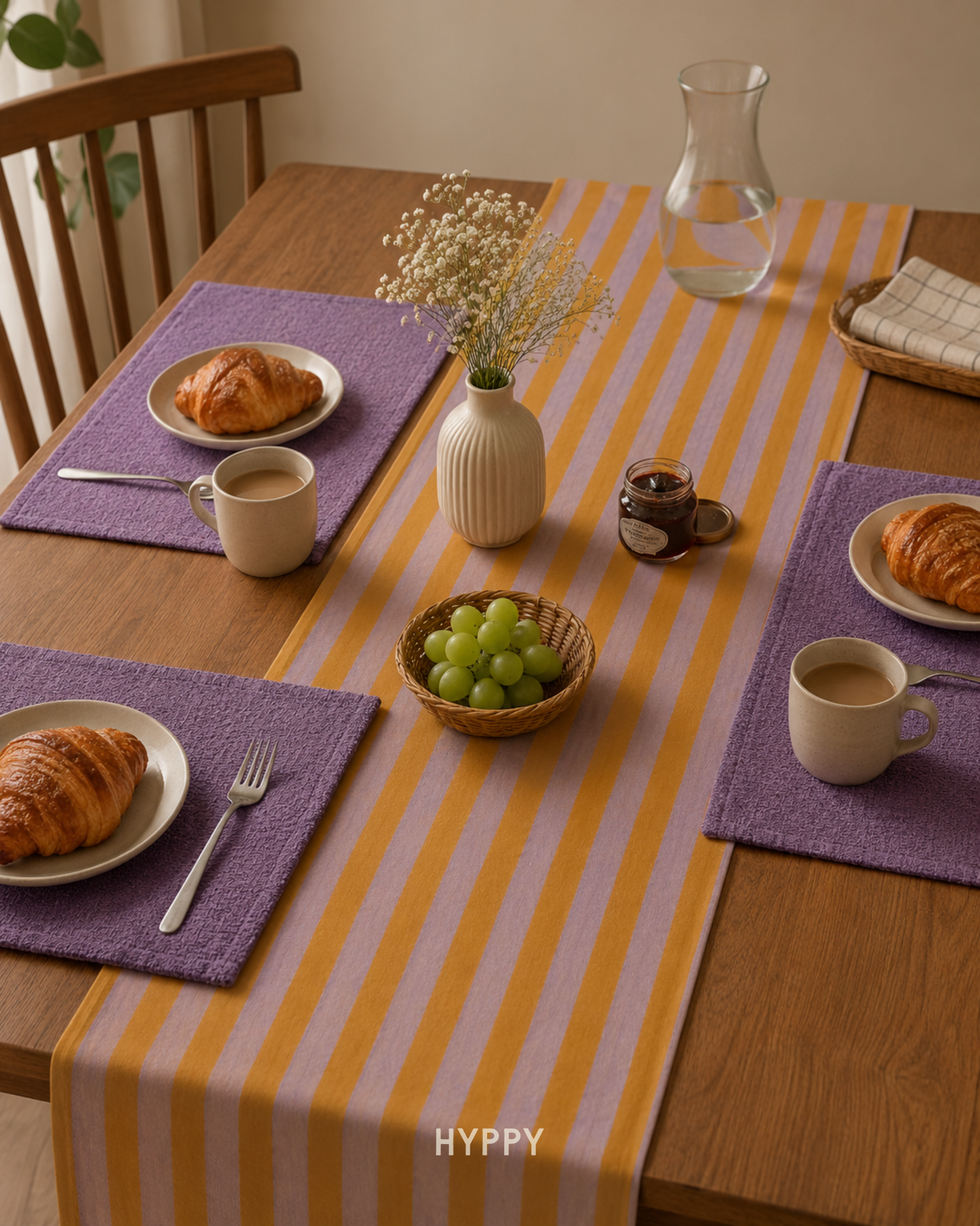Lavender Marmalade Table Runner