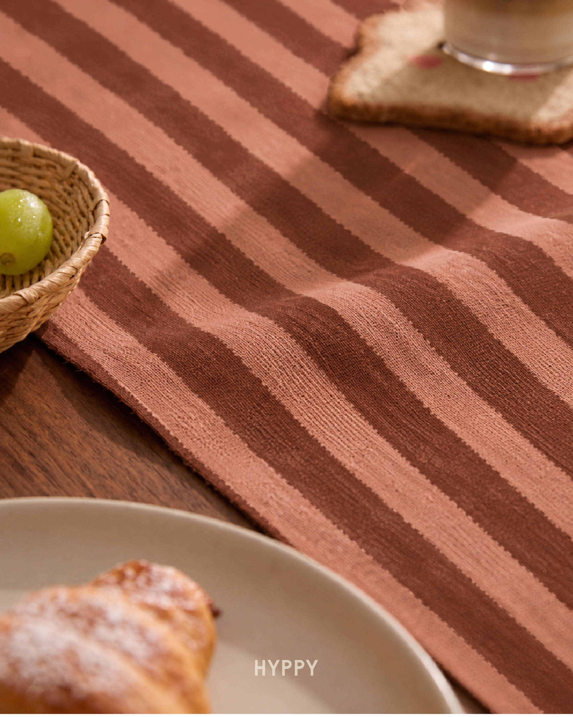 Sunbaked Stripe Table Runner
