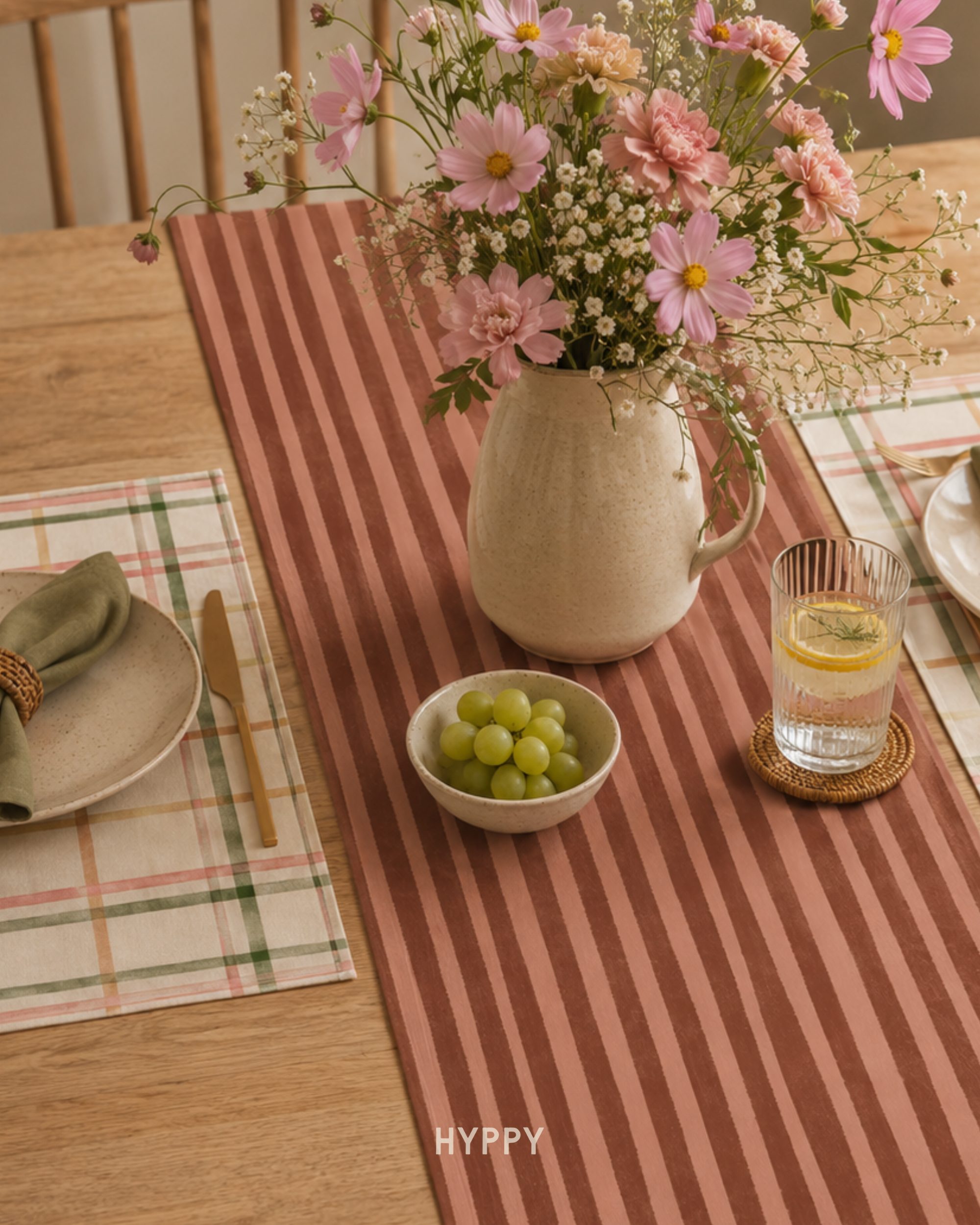Sunbaked Stripe Table Runner