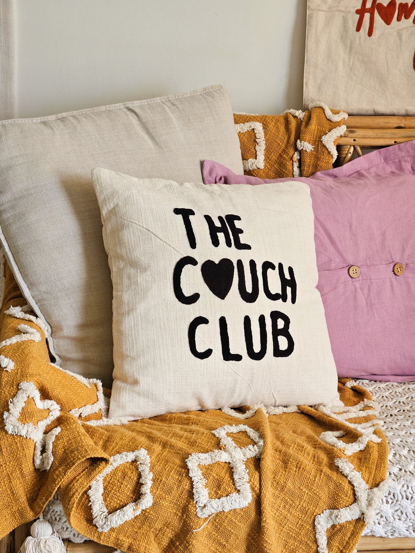 The Couch Club Pillow Cover