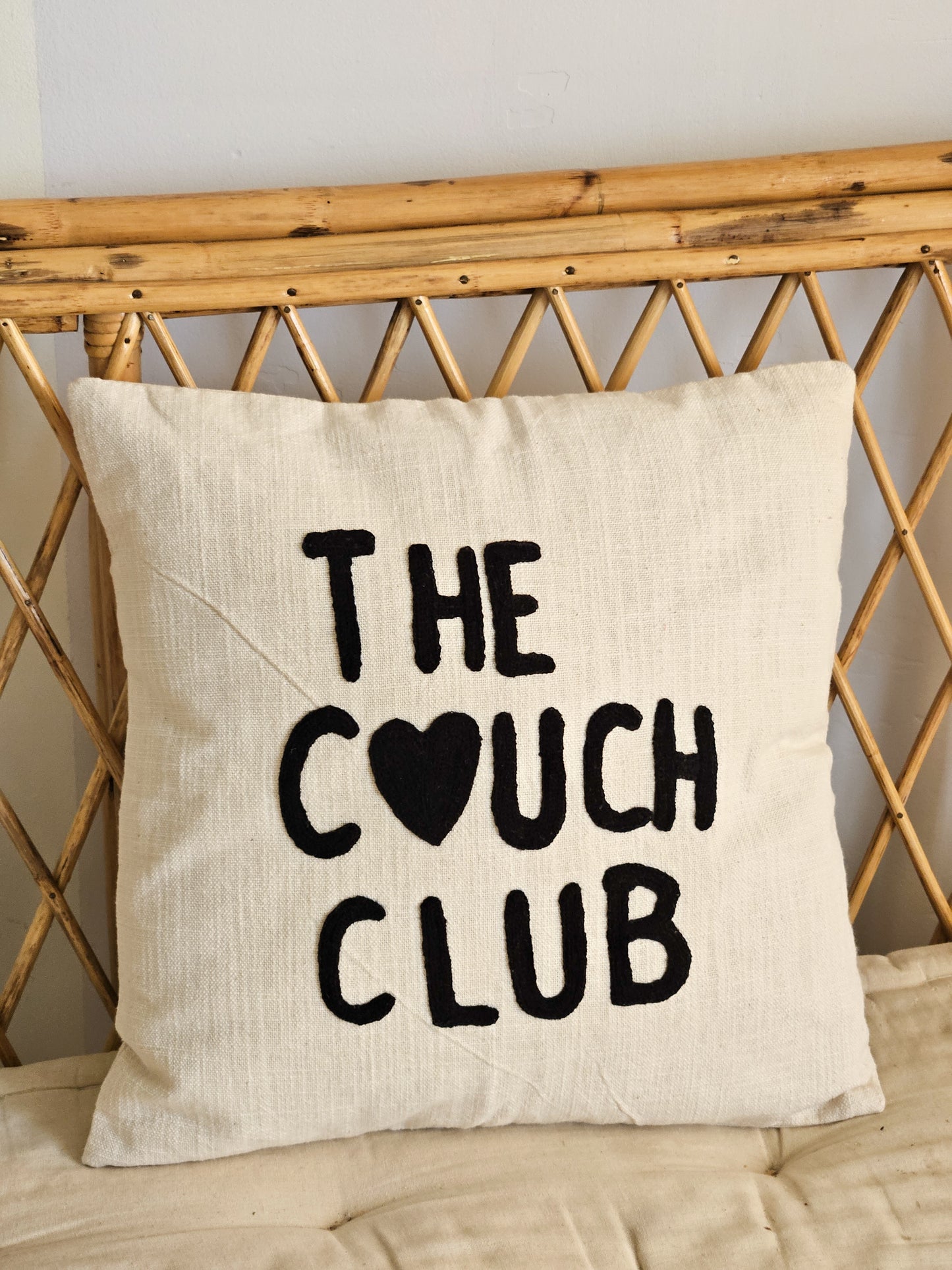 The Couch Club Pillow Cover