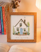 Home Print — boho wall art print, handcrafted in India by Hyppy