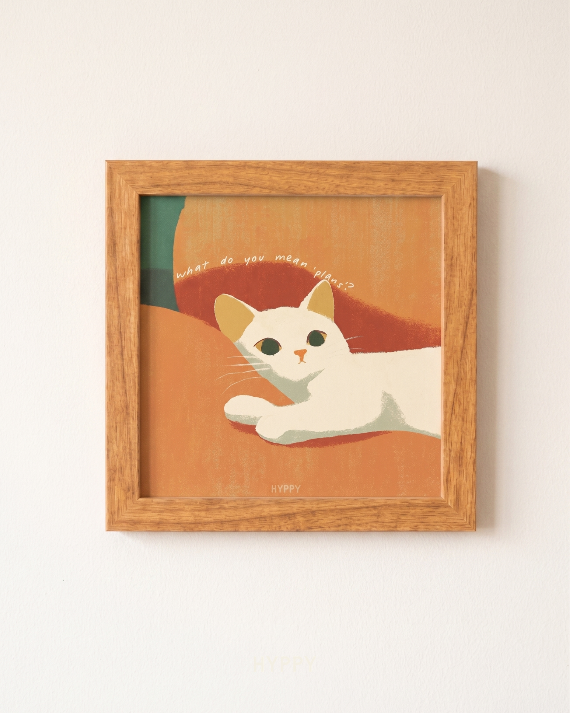 Sleepy Cat Print