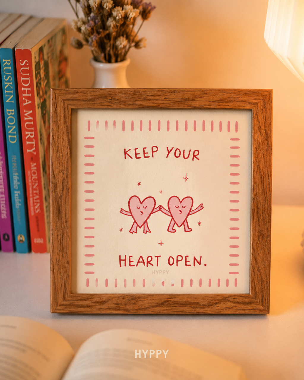 Keep Your Heart Open Print